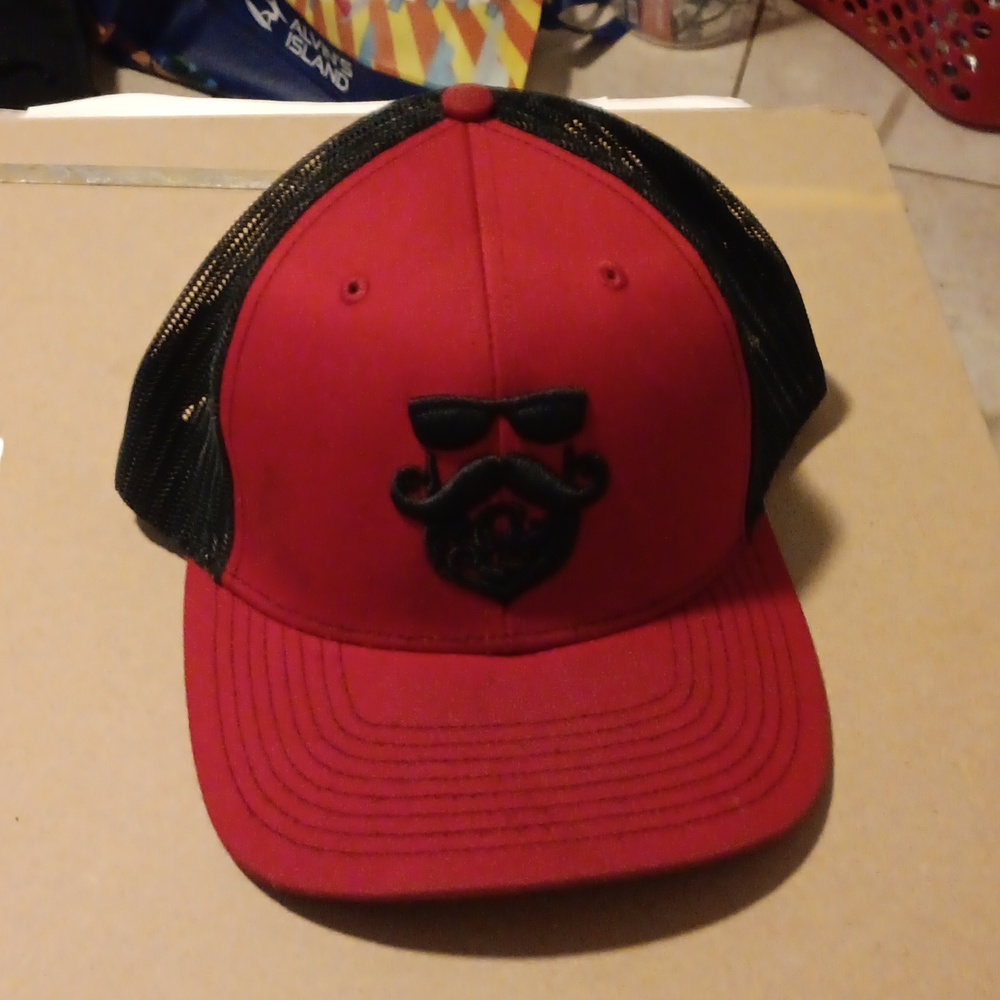 Beard Mustache Richardson Brand Trucker Hat